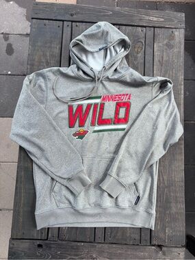 Minnesota WILD Hockey Men's Hoodie Sweatshirt Size M